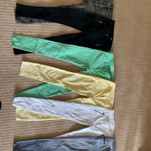 Lot of 6 Hudson skinny jeans woman 26